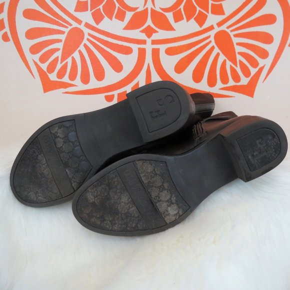 Franco Sarto Brown Round Toe Riding Boots 7.5 - Picture 4 of 4